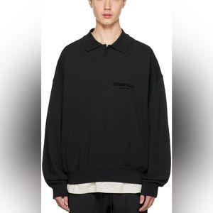 Essentials collared crew neck